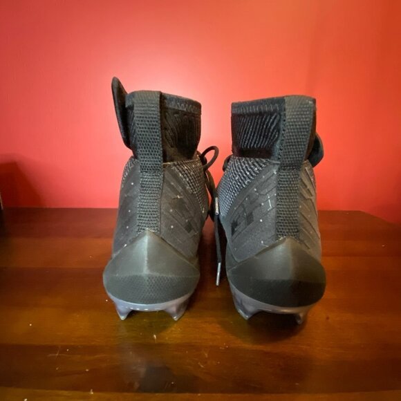 Under Armour Men's Harper 2 Mid St Black Metal Baseball Cleats - Size 7 - NWT - Picture 5 of 9